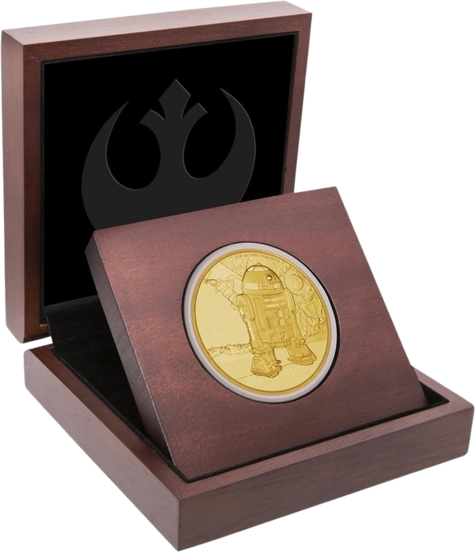 1 Unze Gold Star Wars R2D2 2016 PP (Auflage 500 Münzen)