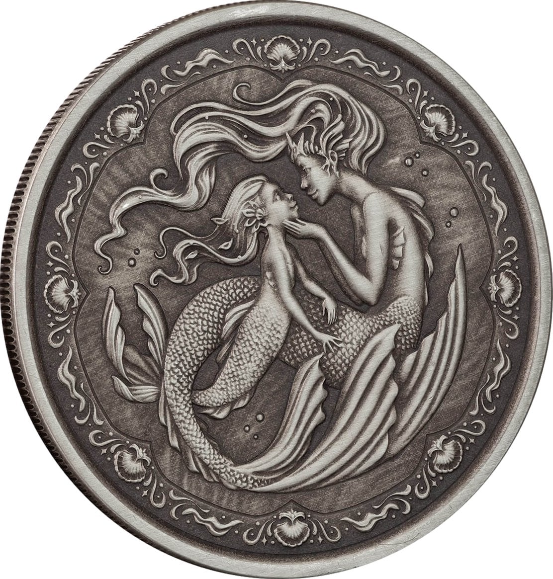 20 Stück Antike Bronze /Antik Silber Meerjungfrau Charms Anhänger 23x12mm,DIY Zubehör