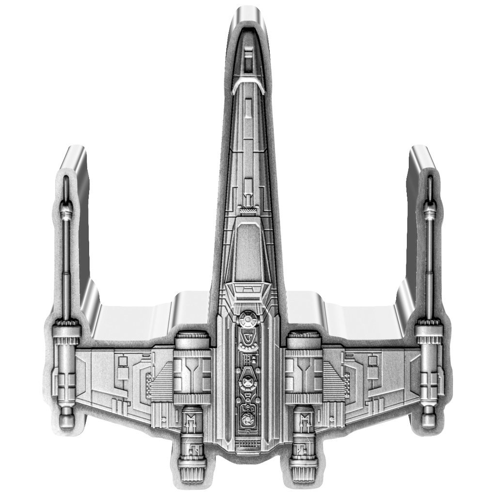 3 Unze Silber Star Wars X-Wing Starfighter 2024 AF (Auflage: 1.000