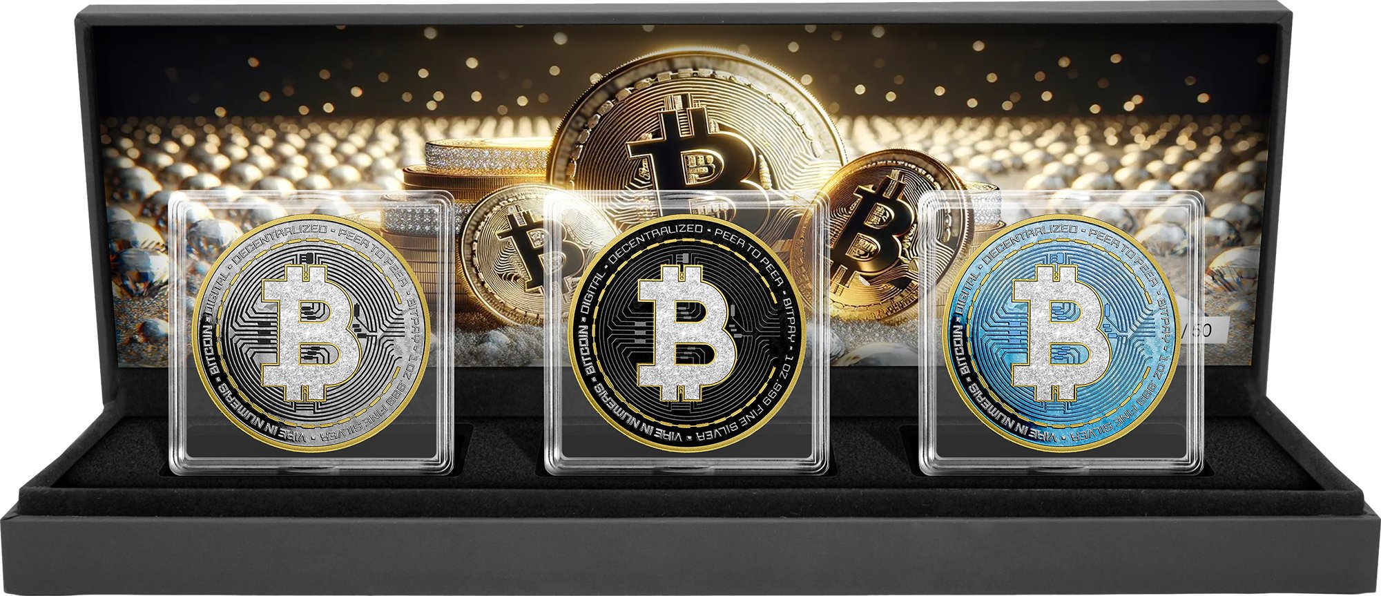 Bitcoin Diamond Selection (Auflage: 100 | teilvergoldet)